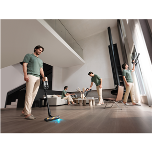 Dreame Z20 Station, black/golden - Cordless vacuum cleaner