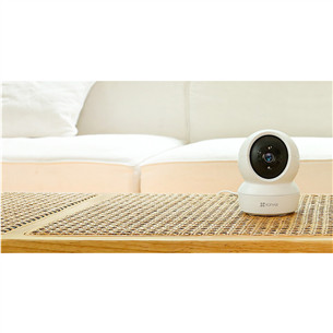 EZVIZ H6C, 5 MP, WiFi, human detection, night vision, white - Smart Wi-Fi Pan & Tilt Camera