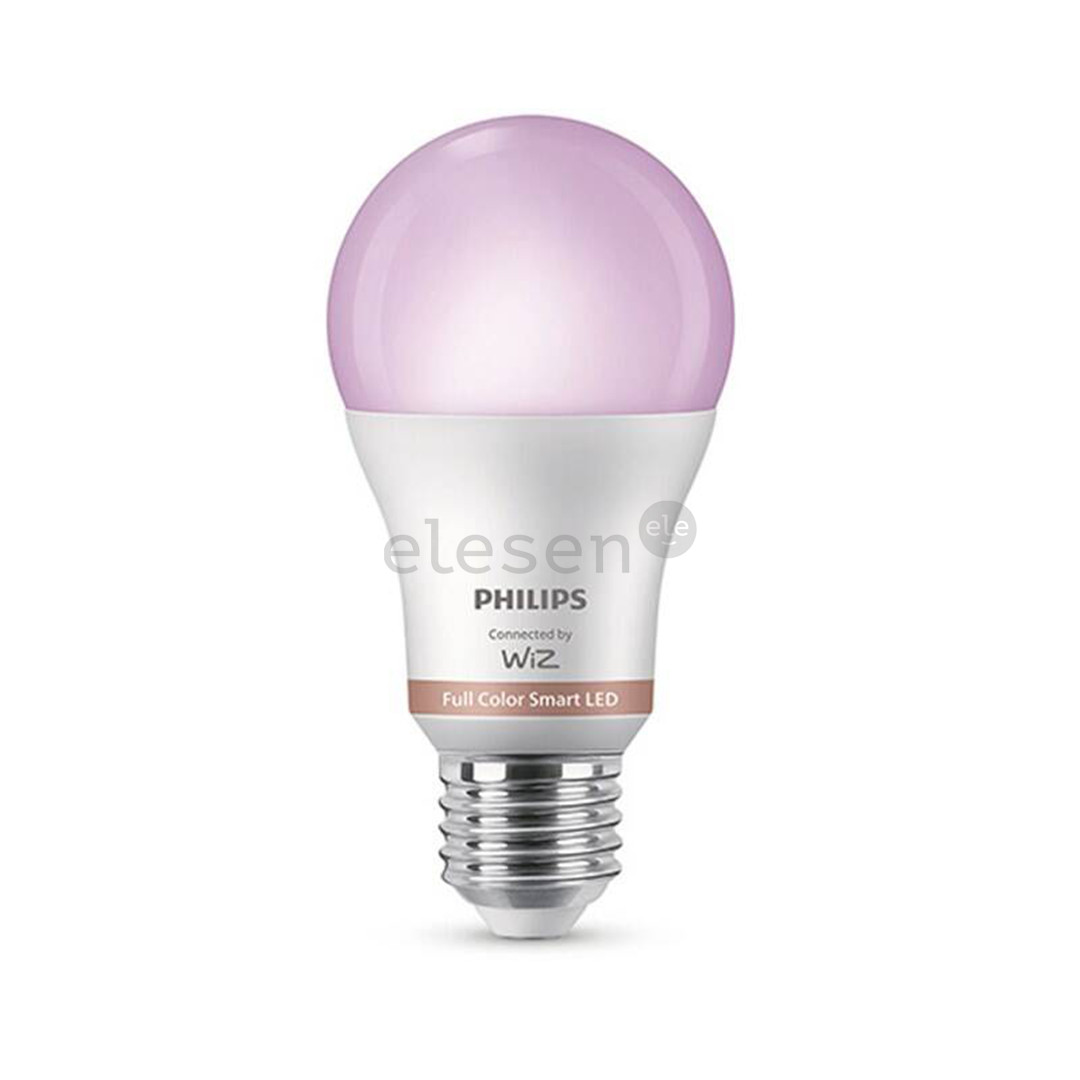 Philips WIZ Full Color Smart LED Bulb, E27, balta - Išmanioji lemputė