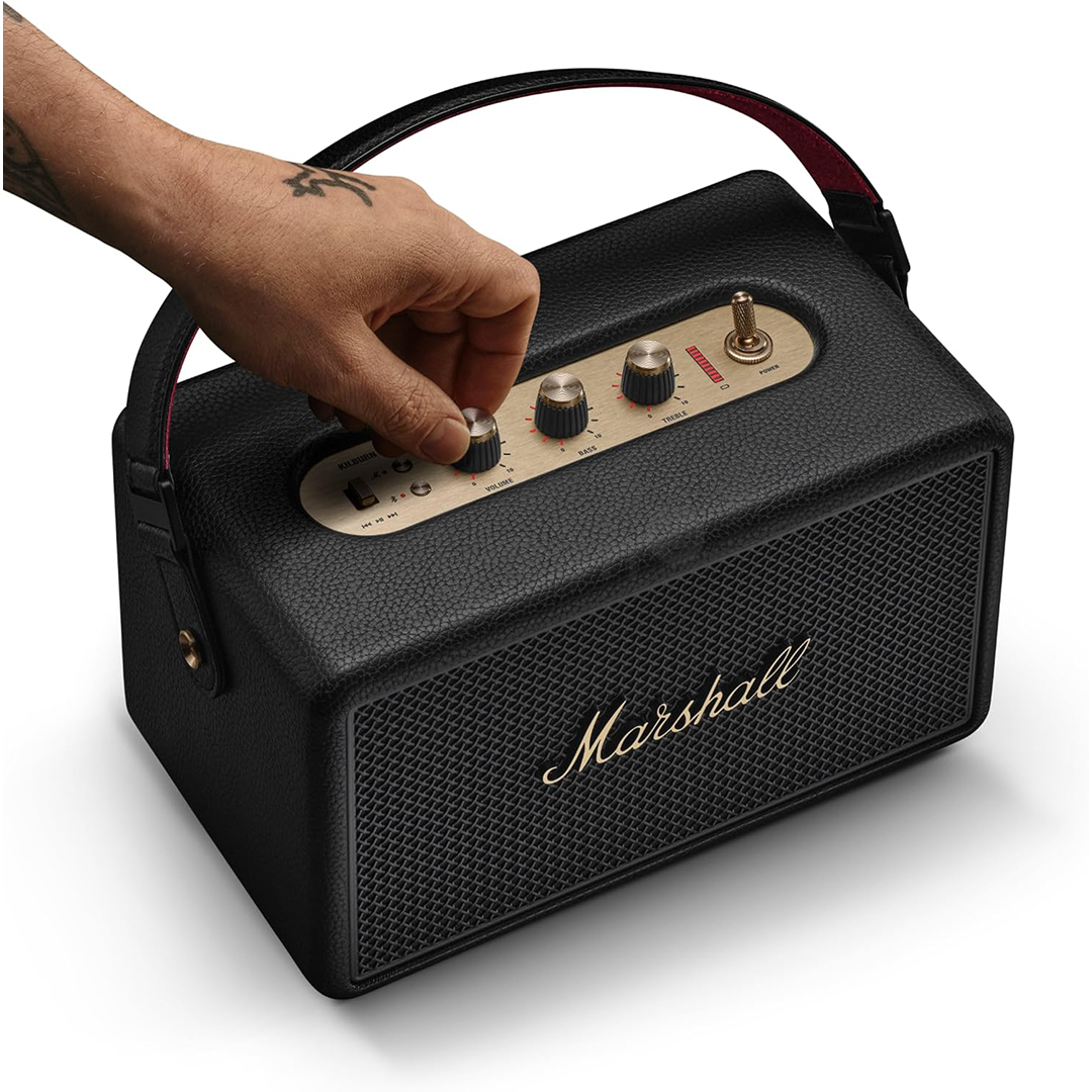 Marshall Kilburn III, juoda/žalvario spalvos - Belaidė kolonėlė