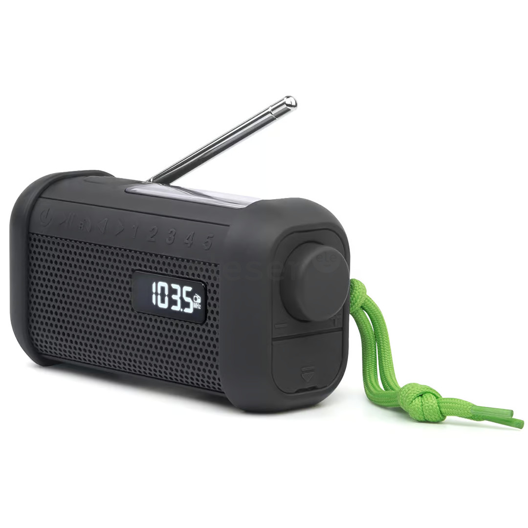 Muse MH-08 MB, Bluetooth, черный - Портативное радио