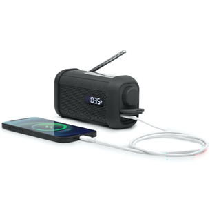 Muse MH-08 MB, Bluetooth, juodas - Radijas