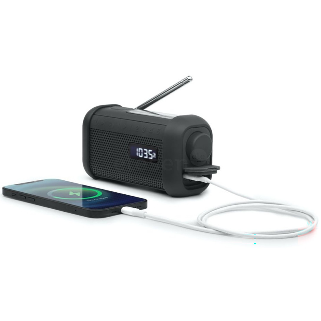 Muse MH-08 MB, Bluetooth, черный - Портативное радио