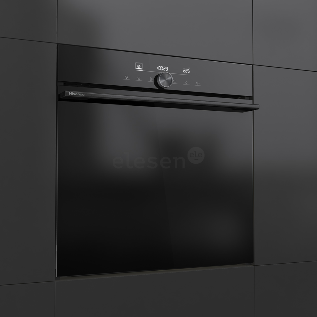 Hisense, 77 л, черный - Интегрируемый духовой шкаф