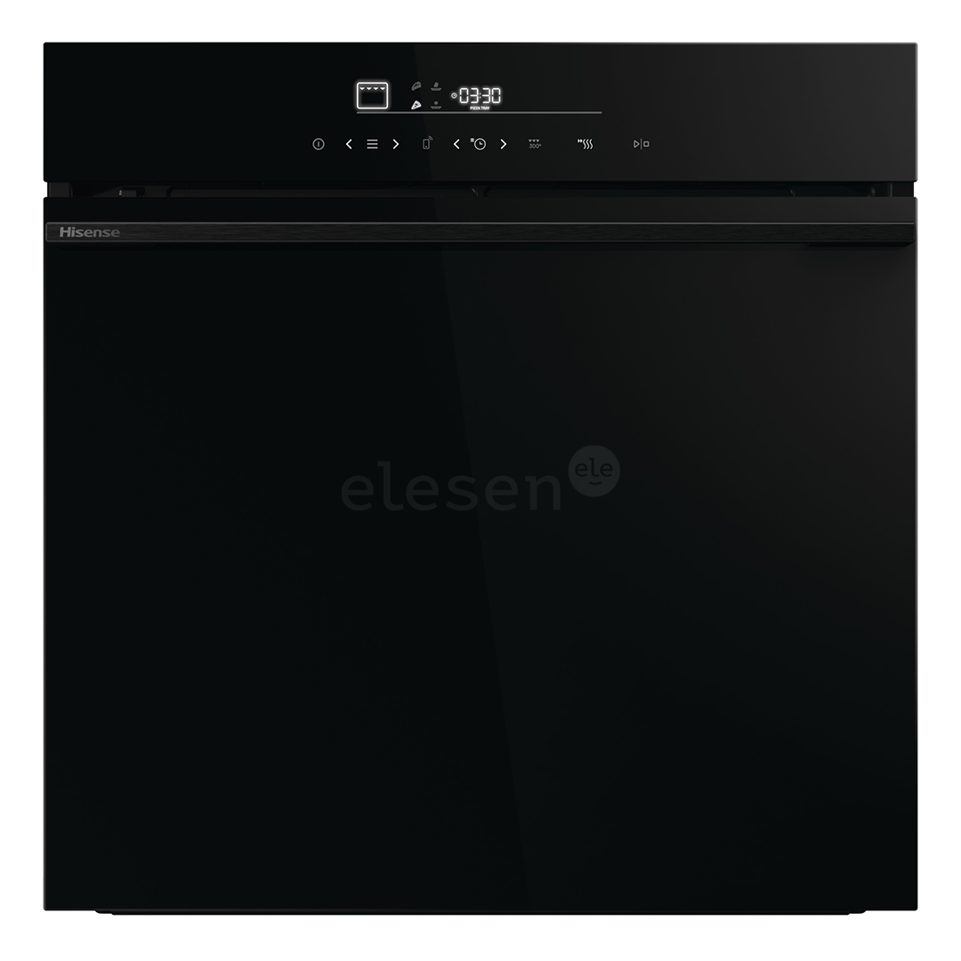 Hisense, 77 л, пиролитическая очистка, черный - Интегрируемый духовой шкаф