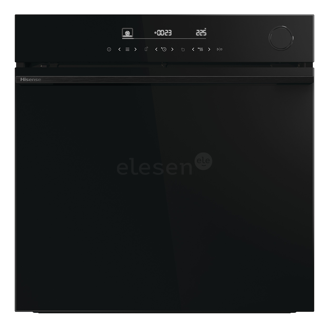 Hisense, 77 л, пиролитическая очистка, черный - Интегрируемый духовой шкаф