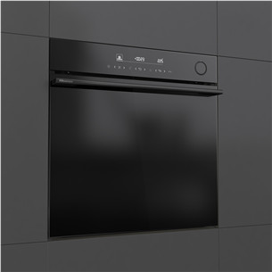Hisense, 77 L, pirolizė, juoda - Įmontuojama orkaitė