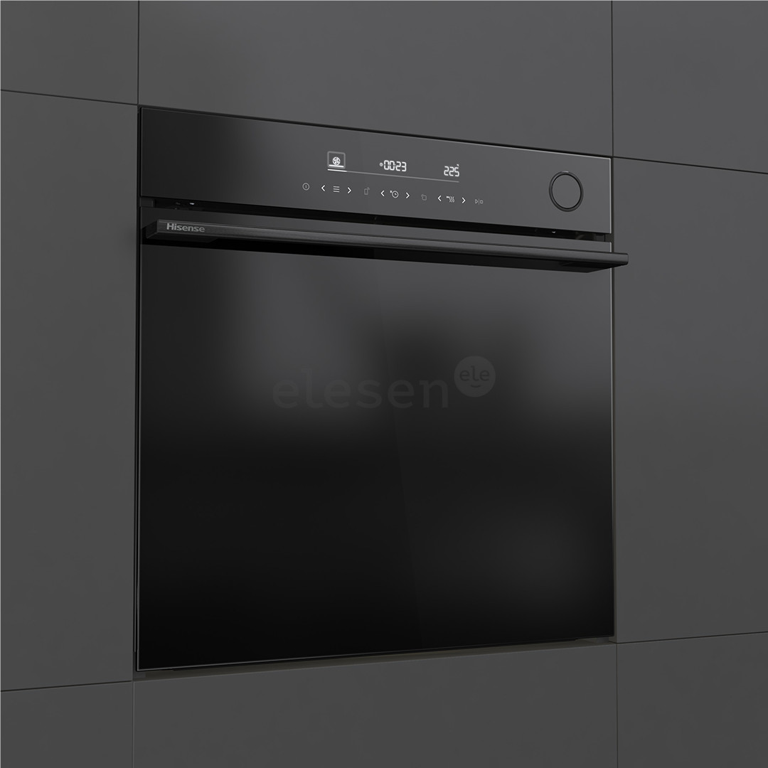 Hisense, 77 L, pirolizė, juoda - Įmontuojama orkaitė