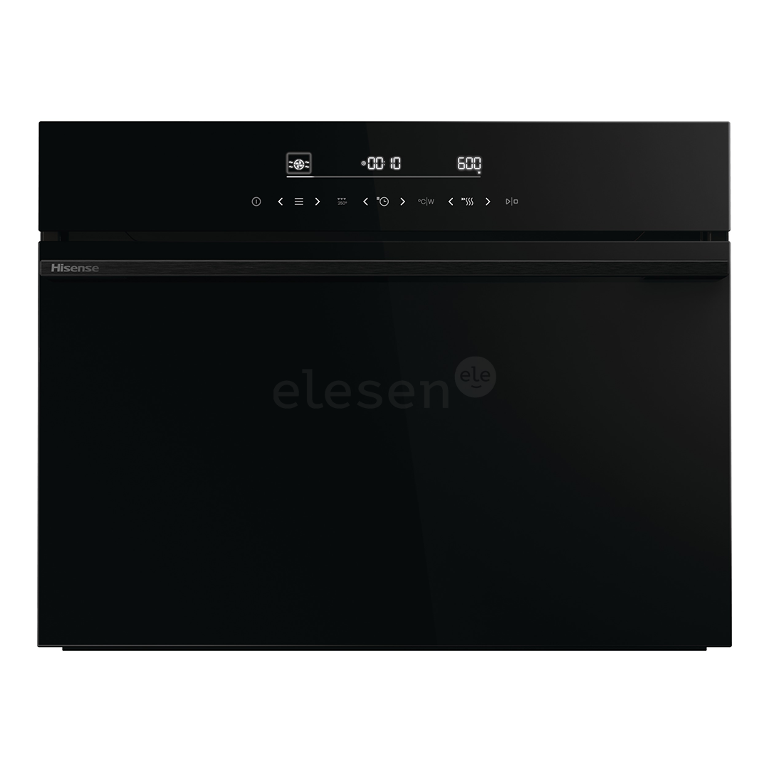 Hisense, 50 L, juoda - Įmontuojama orkaitė su mikrobangų krosnelės funkcija