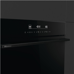Hisense, 50 L, juoda - Įmontuojama orkaitė su mikrobangų krosnelės funkcija