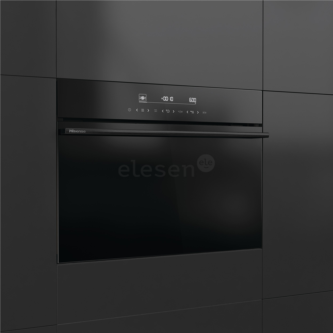 Hisense, 50 L, juoda - Įmontuojama orkaitė su mikrobangų krosnelės funkcija