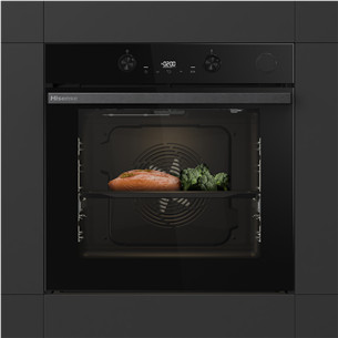 Hisense, 77 L, Steam Add Plus, juoda - Įmontuojama orkaitė