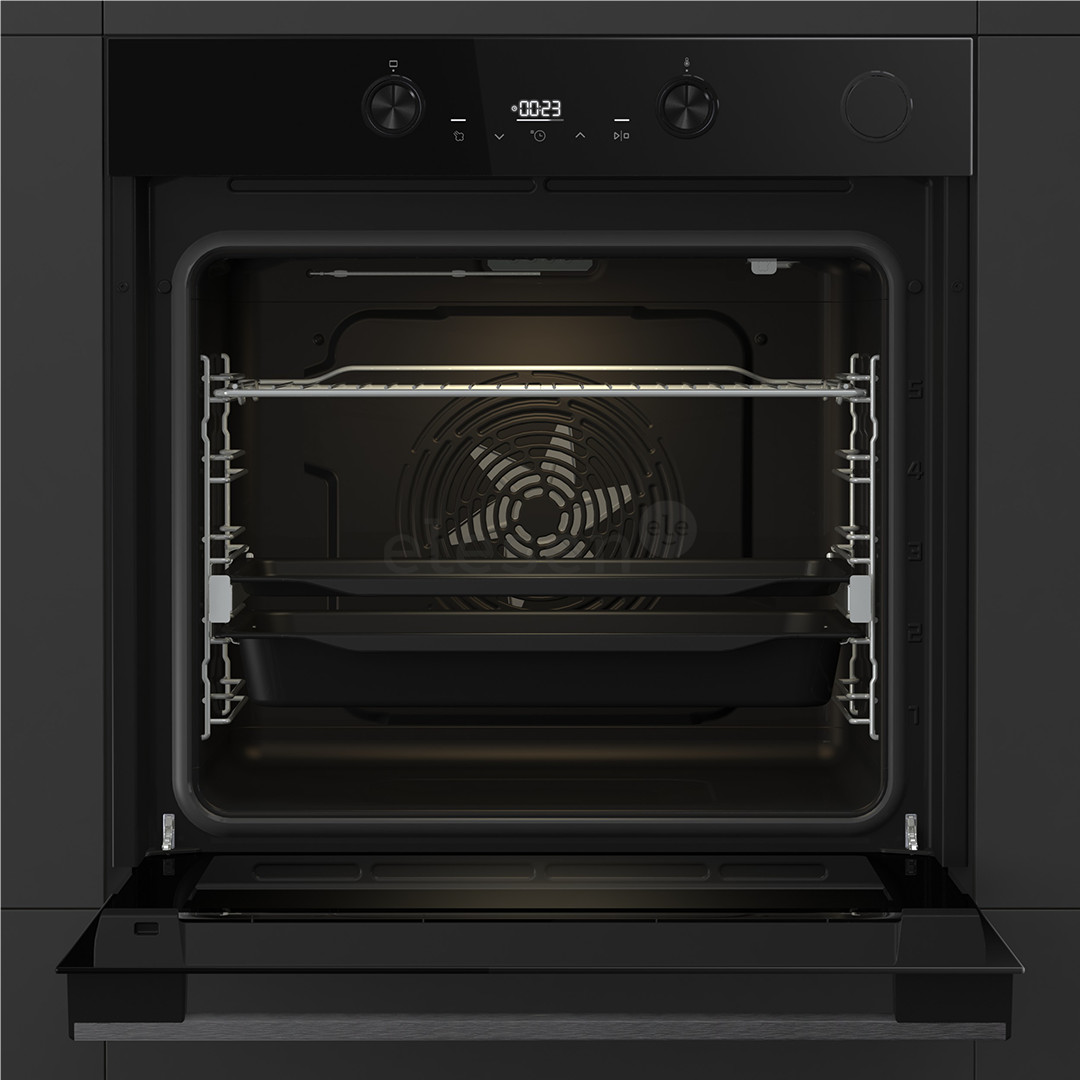 Hisense, 77 L, Steam Add Plus, juoda - Įmontuojama orkaitė