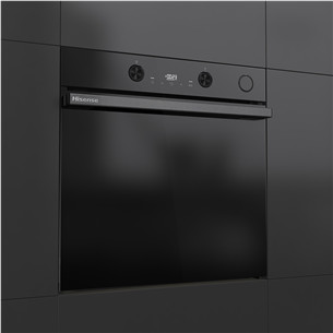 Hisense, 77 L, Steam Add Plus, juoda - Įmontuojama orkaitė