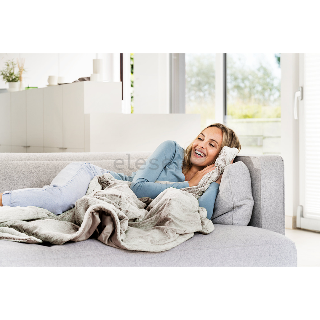 Beurer HD 75 Cosy Nordic, 180x130 cm, pilka - Šildoma antklodė