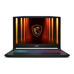 MSI Katana 15HX, 15,6'', 144 Гц, i7, 16 ГБ, 1 ТБ, RTX 5070, ENG, черный - Ноутбук KTN15HX-B14WGK-071NL