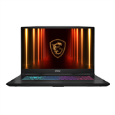 MSI Katana 17HX, 17,3'', 144 Hz, i7, 16 GB, 1 TB, RTX 5060, ENG, juodas - Nešiojamasis kompiuteris