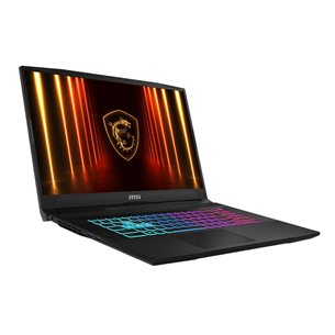 MSI Katana 17HX, 17,3'', 144 Hz, i7, 16 GB, 1 TB, RTX 5060, ENG, juodas - Nešiojamasis kompiuteris