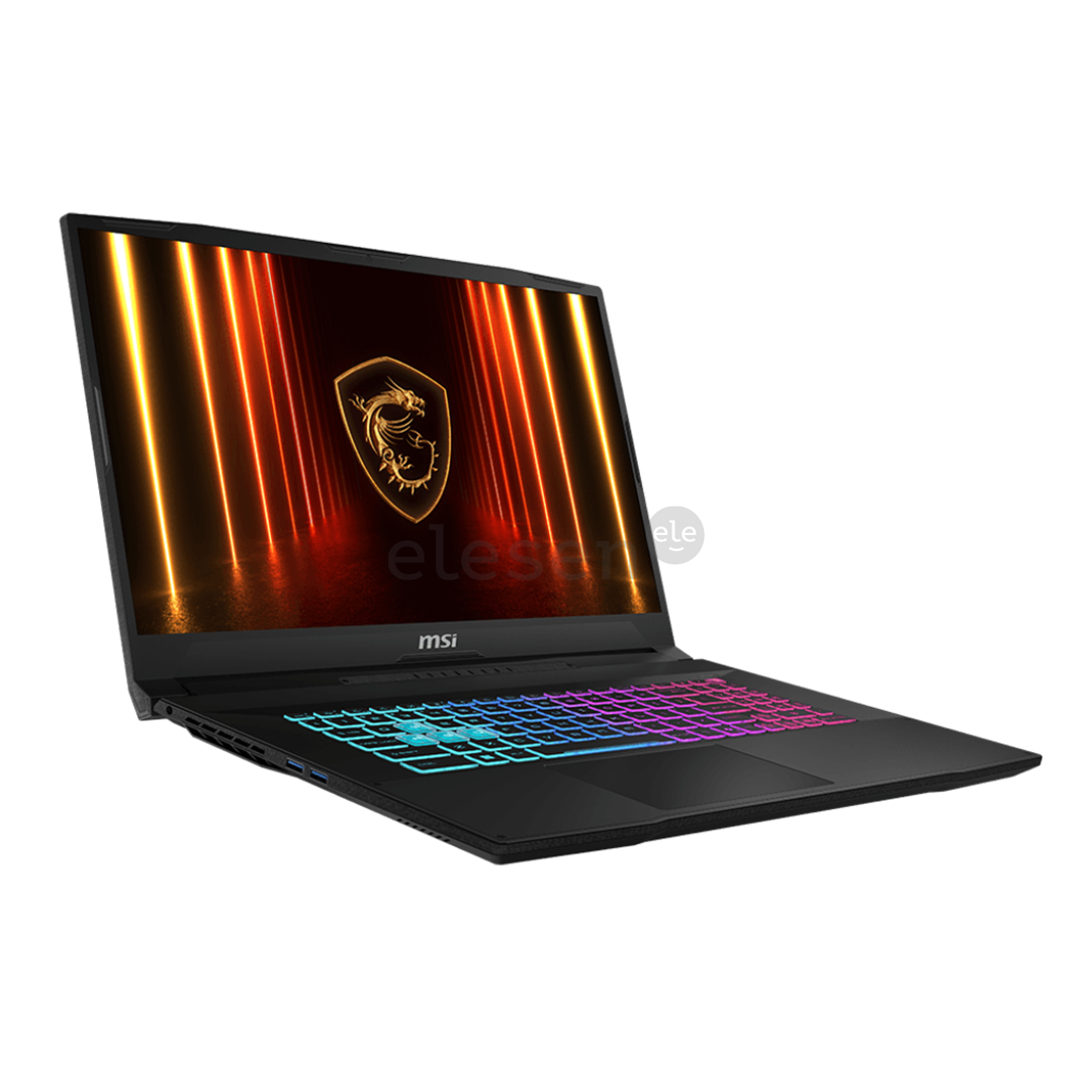 MSI Katana 17HX, 17,3'', 144 Hz, i7, 16 GB, 1 TB, RTX 5060, ENG, juodas - Nešiojamasis kompiuteris