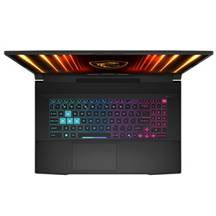 MSI Katana 17HX, 17,3'', 144 Hz, i7, 16 GB, 1 TB, RTX 5060, ENG, juodas - Nešiojamasis kompiuteris