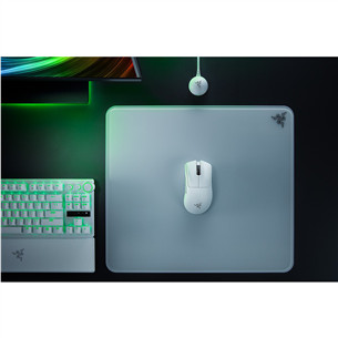 Razer DeathAdder V4 Pro, balta - Belaidė pelė