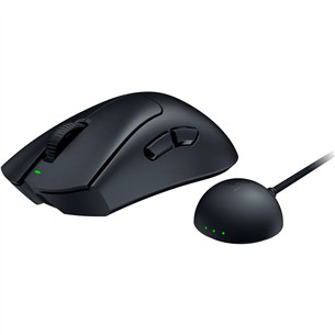 Razer DeathAdder V4 Pro, juoda - Belaidė pelė
