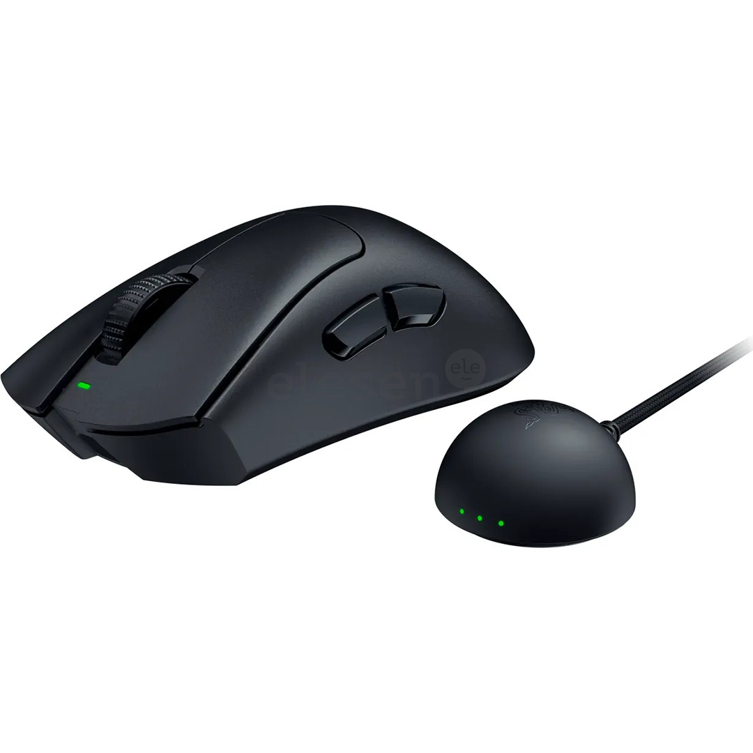 Razer DeathAdder V4 Pro, juoda - Belaidė pelė