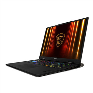 MSI Vector 18 HX, 18'', QHD+, 240 Hz, Ultra 9, 32 GB, 2 TB, RTX 5070 Ti, ENG, pilkas - Nešiojamasis kompiuteris