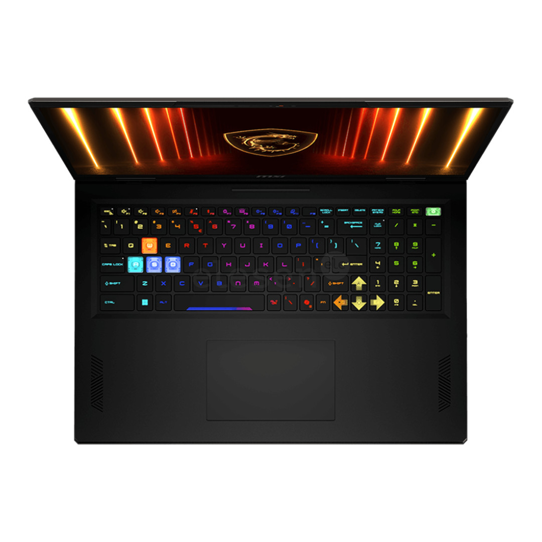 MSI Vector 18 HX, 18'', QHD+, 240 Hz, Ultra 9, 32 GB, 2 TB, RTX 5090, ENG, pilkas - Nešiojamasis kompiuteris