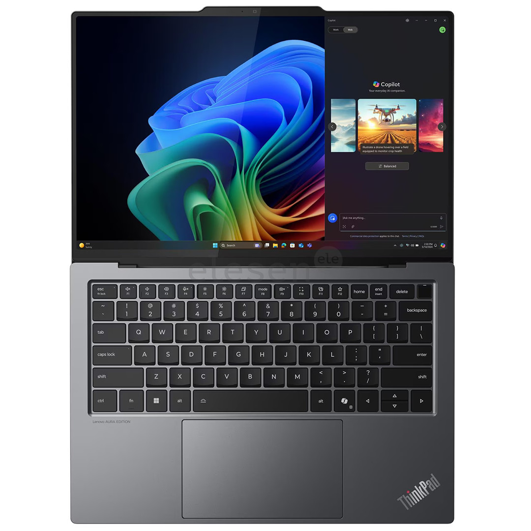 Lenovo ThinkPad X9-14 Gen 1 Aura Edition, 14", WUXGA, Ultra 5, 16 GB, 512 GB, ENG, grey - Notebook