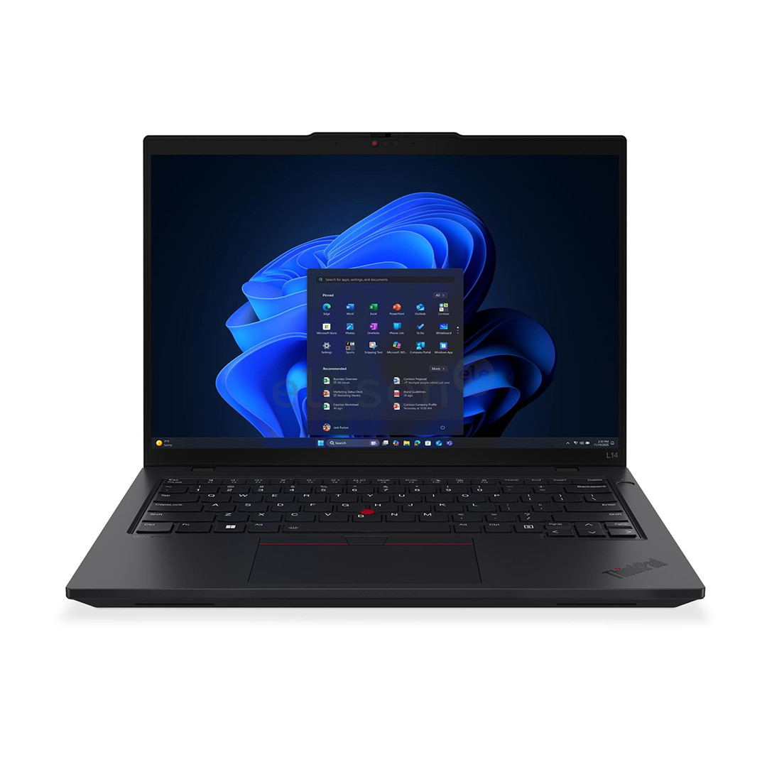 Lenovo ThinkPad L14 Gen 6, 14'', WUXGA, Ryzen 7 PRO, 32 GB, 1 TB, W11P, ENG, juodas - Nešiojamasis kompiuteris