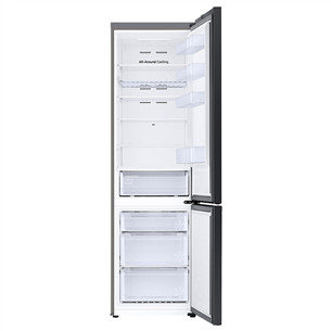 Samsung BeSpoke, aukštis 203 cm, 390 L, juodas - Šaldytuvas