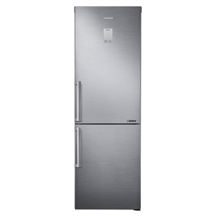 Samsung, NoFrost, aukštis 185 cm, 339 L, sidabro spalvos - Šaldytuvas RB33J3515S9/EF