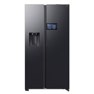 Samsung Bespoke AI Home, NoFrost, 621 L, aukštis 179 cm, juodas - SBS Šaldytuvas RS90F64EEFEO
