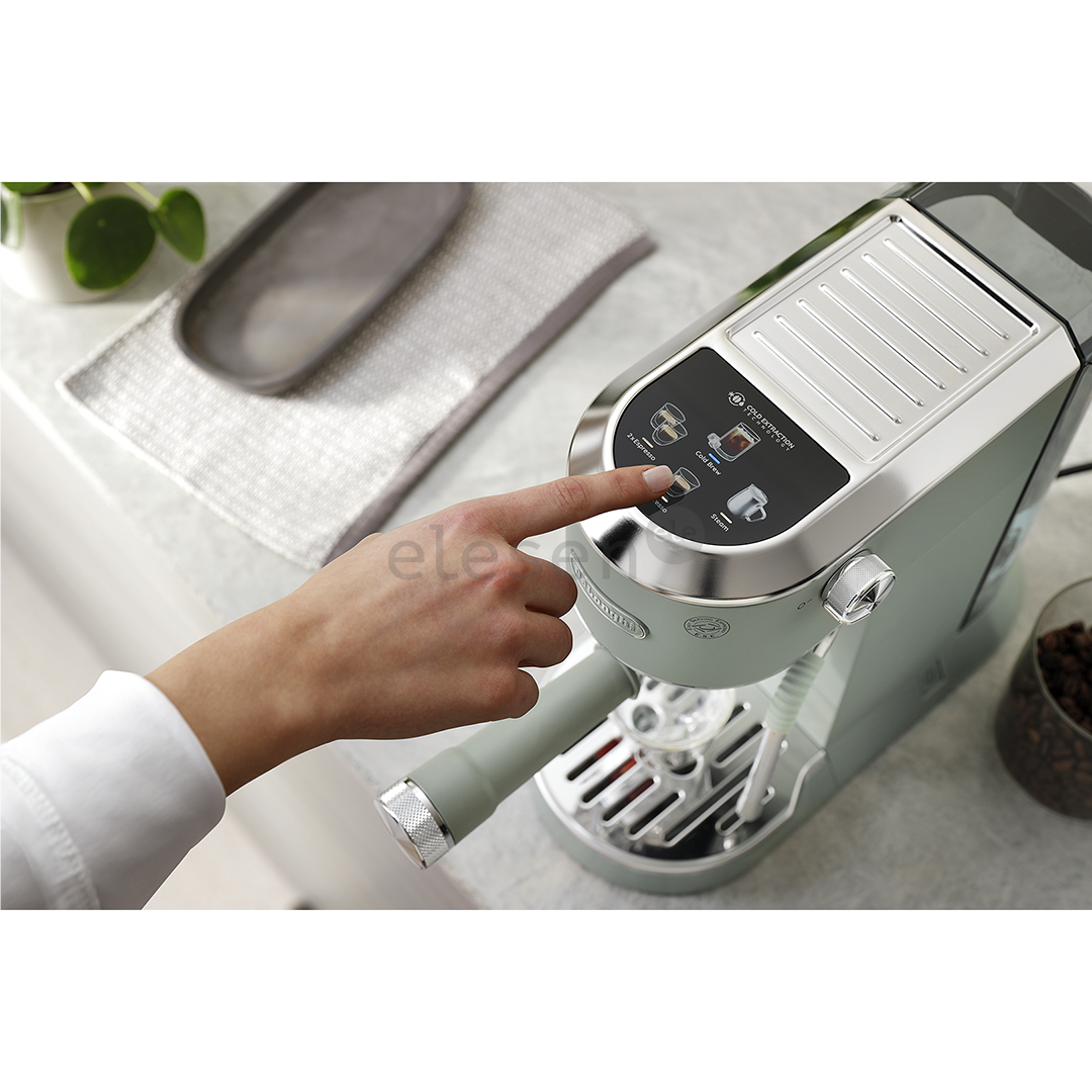 DeLonghi Dedica Duo, green - Manual espresso machine