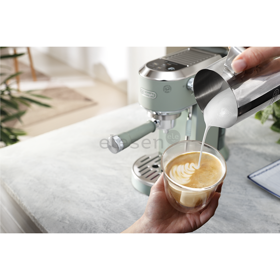 DeLonghi Dedica Duo, green - Manual espresso machine