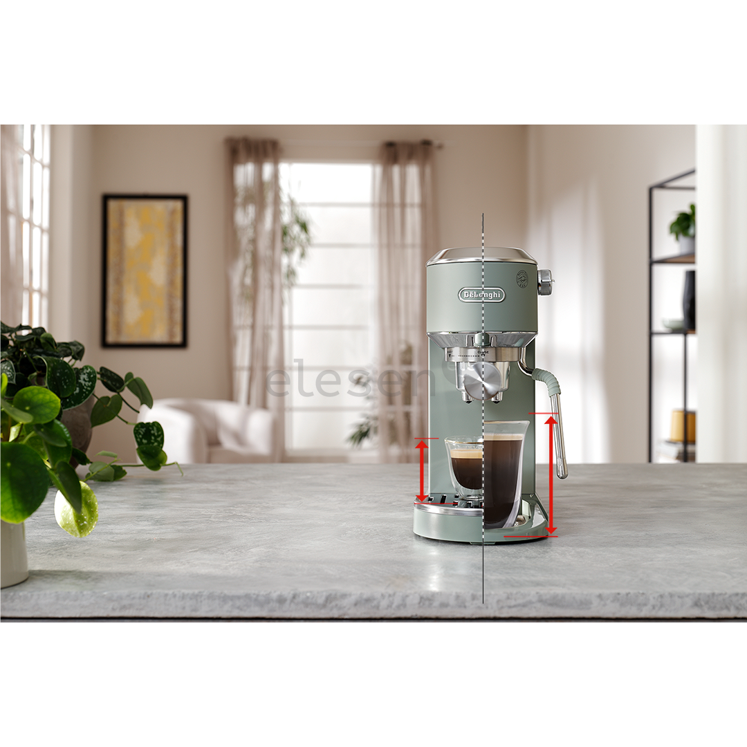 DeLonghi Dedica Duo, green - Manual espresso machine