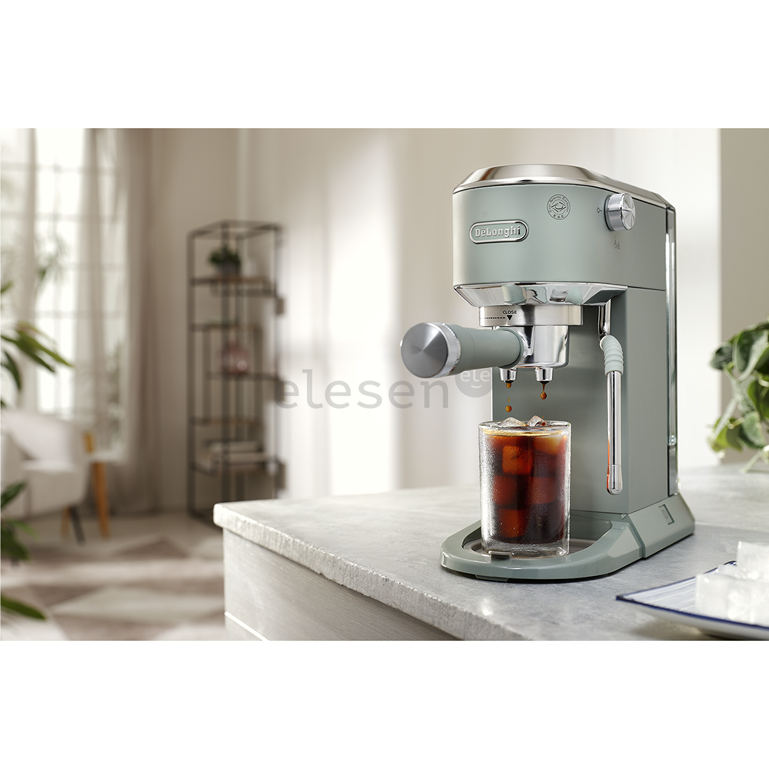 DeLonghi Dedica Duo, green - Manual espresso machine