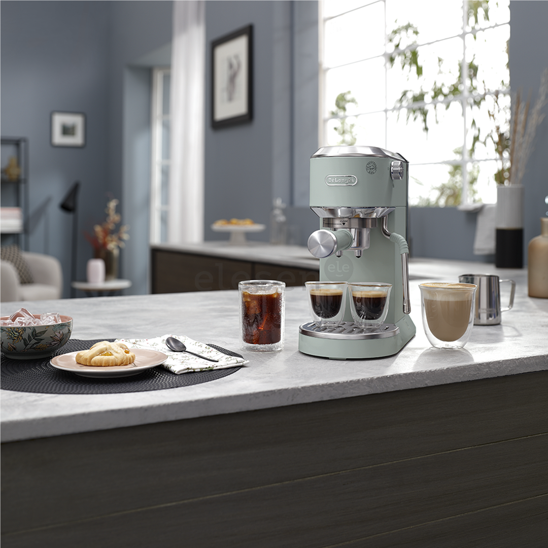 DeLonghi Dedica Duo, green - Manual espresso machine