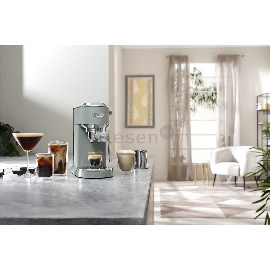 DeLonghi Dedica Duo, green - Manual espresso machine