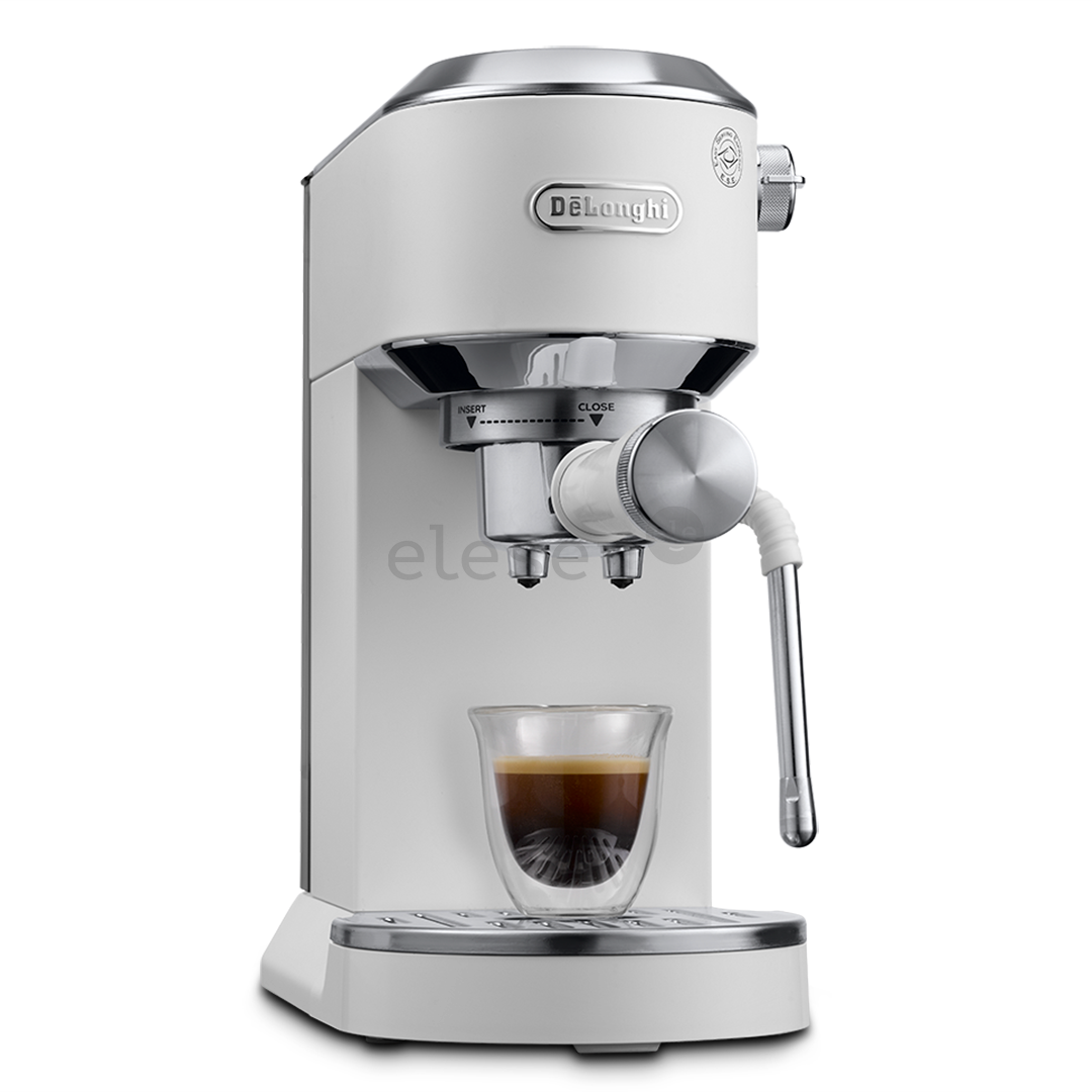 DeLonghi Dedica Duo, white - Manual espresso machine