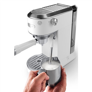 DeLonghi Dedica Duo, baltas - Rankinis kavos aparatas