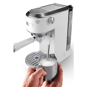 DeLonghi Dedica Duo, white - Manual espresso machine