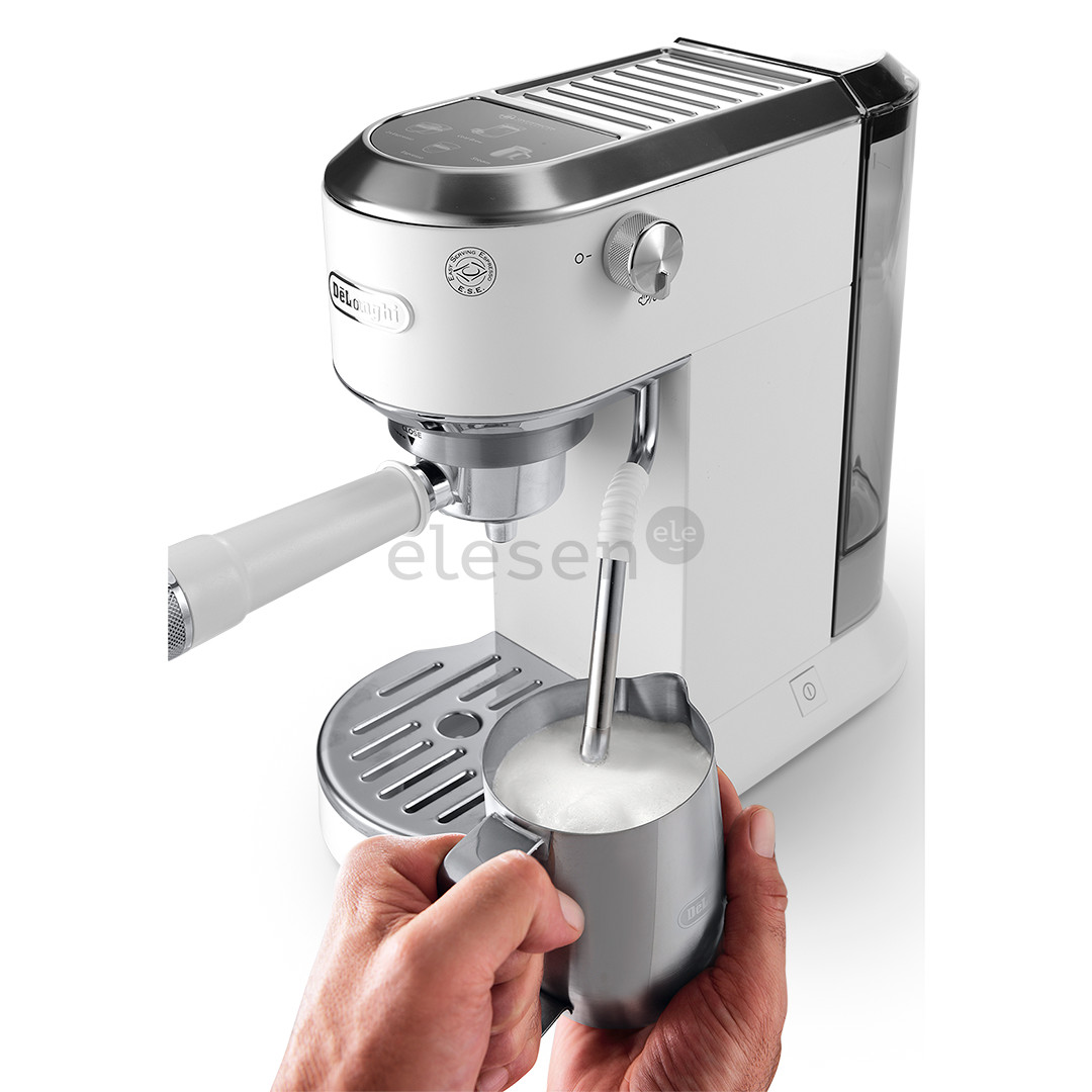 DeLonghi Dedica Duo, baltas - Rankinis kavos aparatas