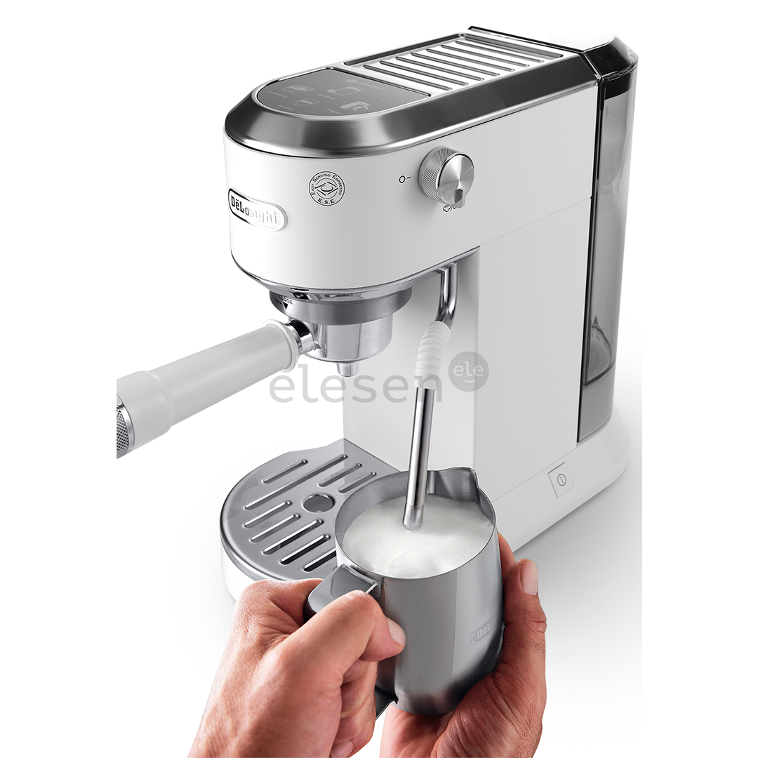 DeLonghi Dedica Duo, white - Manual espresso machine