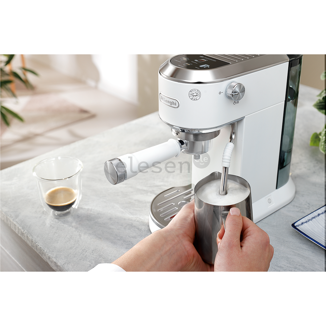 DeLonghi Dedica Duo, white - Manual espresso machine