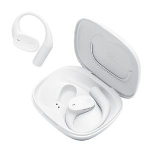 JBL Sense Lite, baltos - Belaidės ausinės JBLSENSELITEWHT