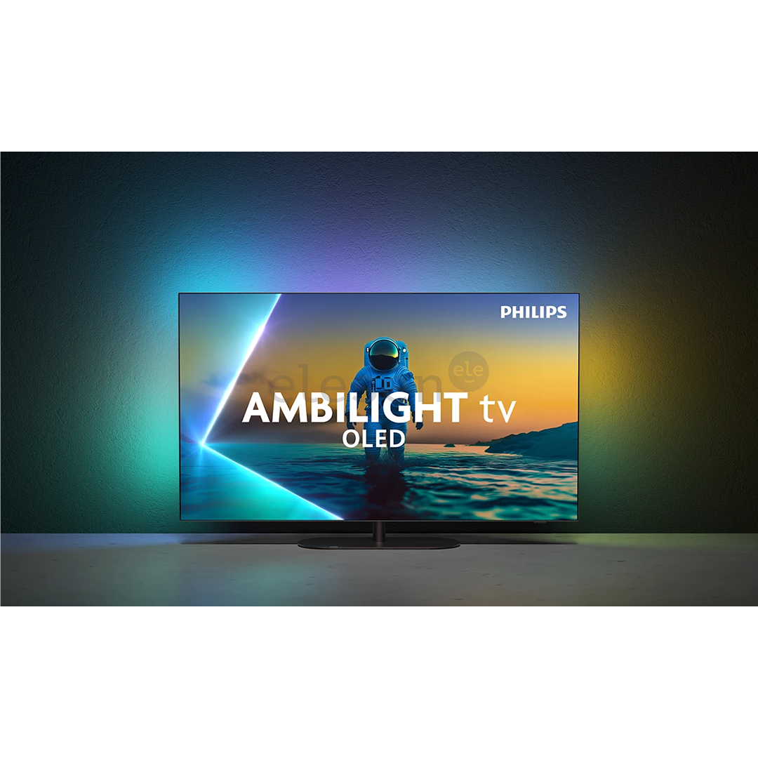 Philips OLED820, 48'', 4K UHD, OLED, tamsiai pilkas - Televizorius