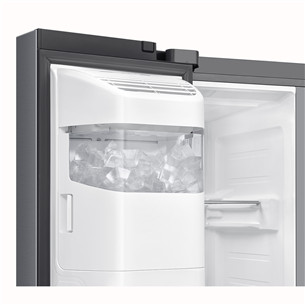 Samsung Bespoke AI, NoFrost, 640 L, aukštis 179 cm, sidabro spalvos - SBS Šaldytuvas