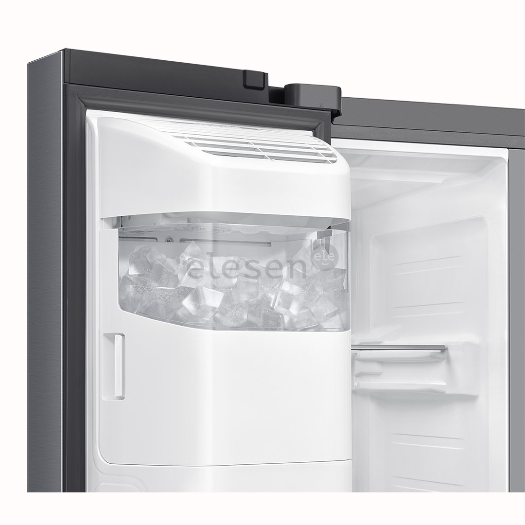 Samsung Bespoke AI, NoFrost, 640 L, aukštis 179 cm, sidabro spalvos - SBS Šaldytuvas